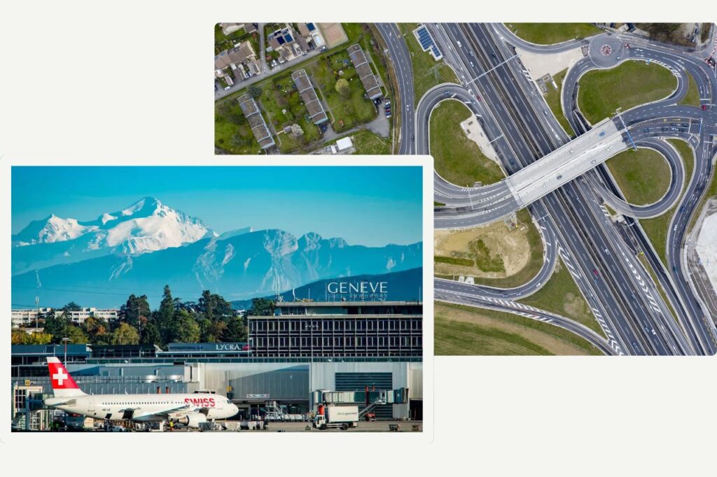 Proximité aéroport et axes routiers Pregny-Chambésy